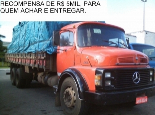 Furto de Caminhão Mercedes Benz 1513 no Riacho Fundo I DF