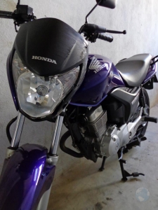 MOTO TITAN AZUL EM BH ROUBO — foto 2